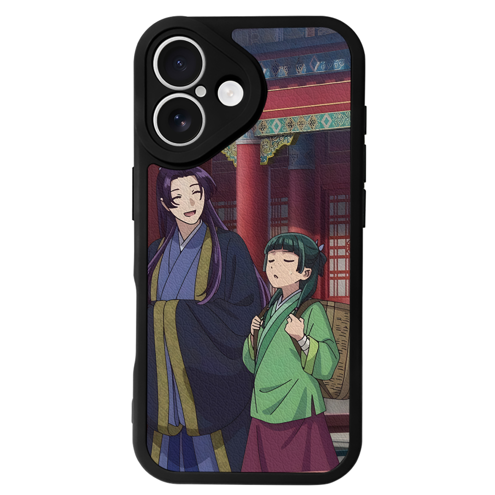 薬屋のひとりごと The Apothecary Diaries 【iPhone 16シリーズ対応】シリコンスマホケース（レザー調） 材質：シリコン
